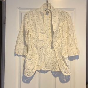 Pink Lace cardigan size small